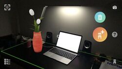 Aplikace AirMeasure AR