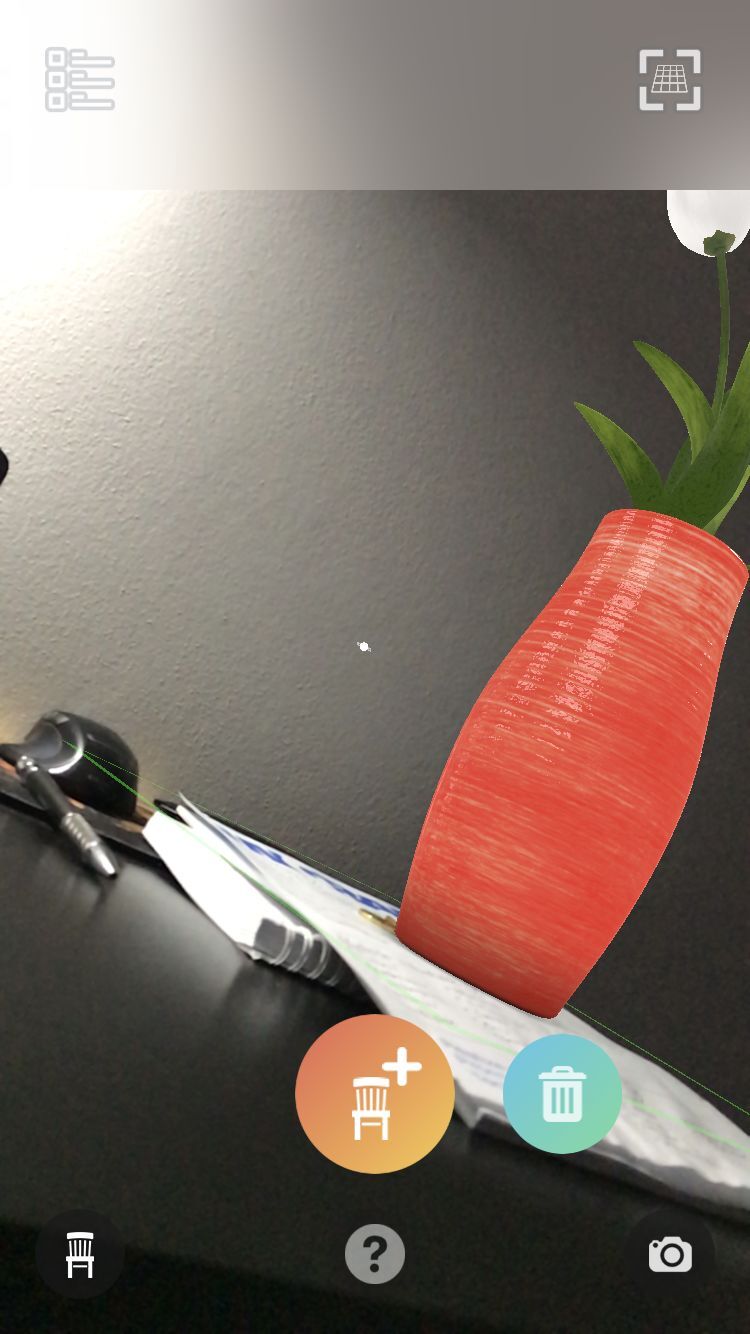 Aplikace AirMeasure AR