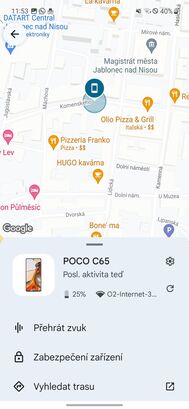 Aplikace Najdi zařízení