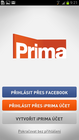 Aplikace Prima pro Android