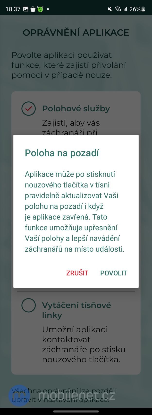 Aplikace Záchranka