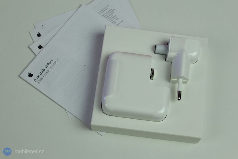 Apple 35W Dual USB-C Port Power Adapter