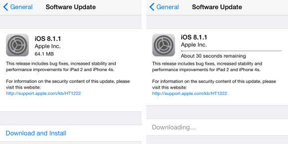 Apple iOS 8.1.1