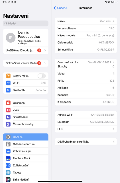 Apple iPad mini (2021)