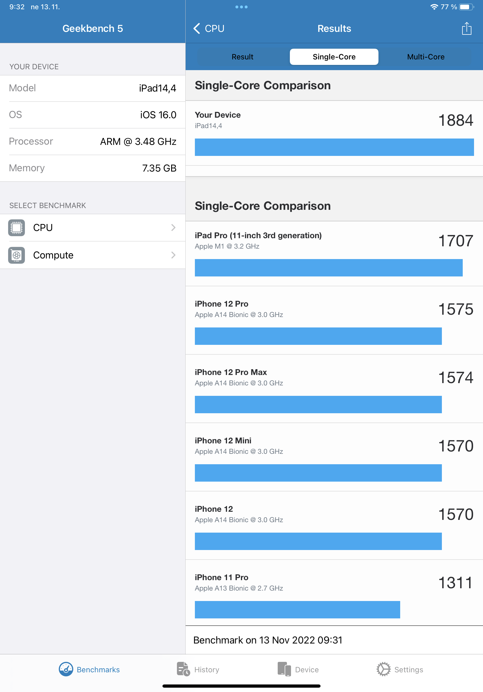 Apple iPad Pro (2022) 11\"