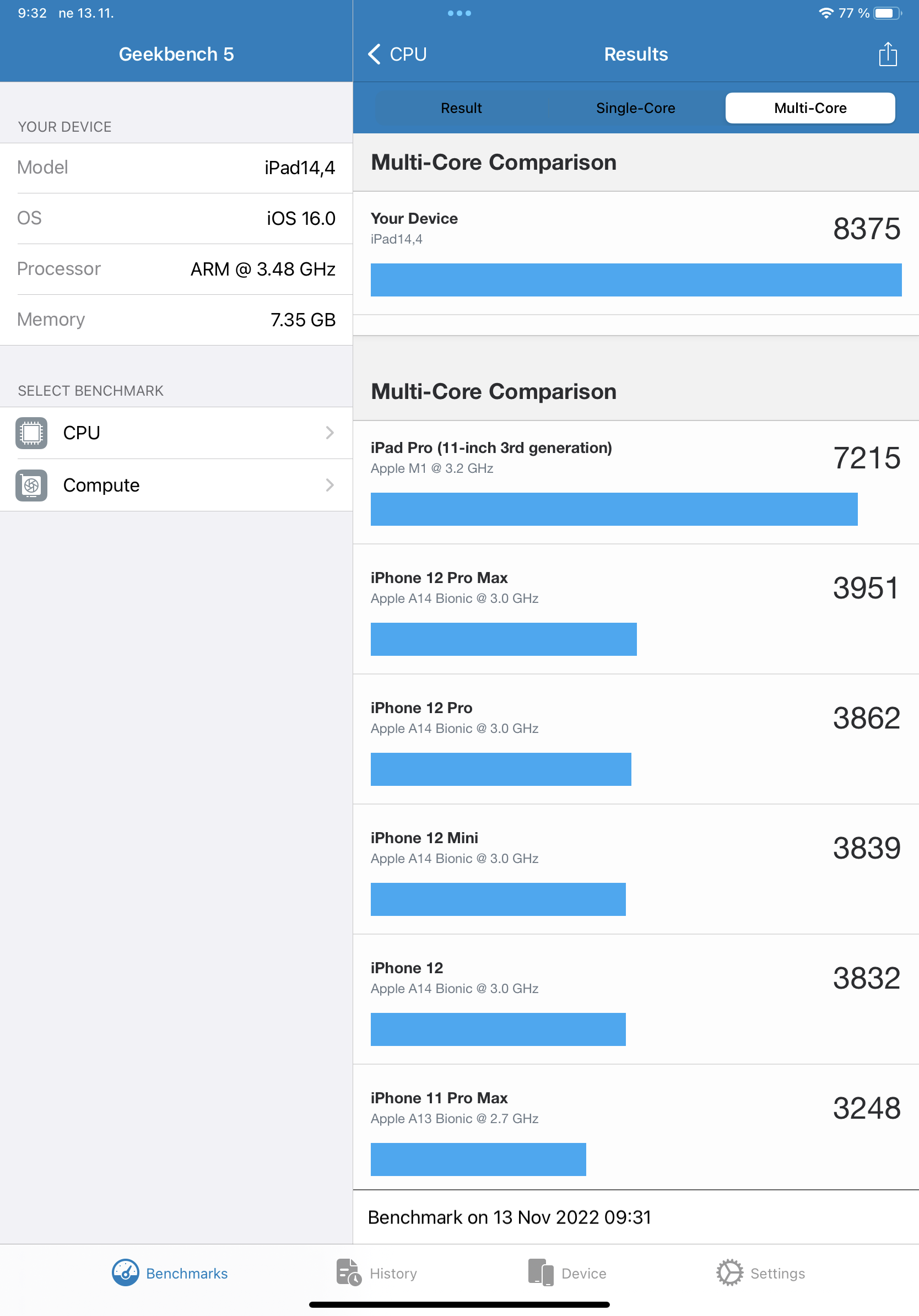Apple iPad Pro (2022) 11\"