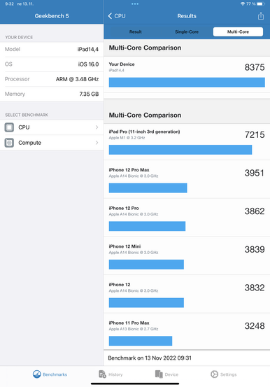 Apple iPad Pro (2022) 11\"