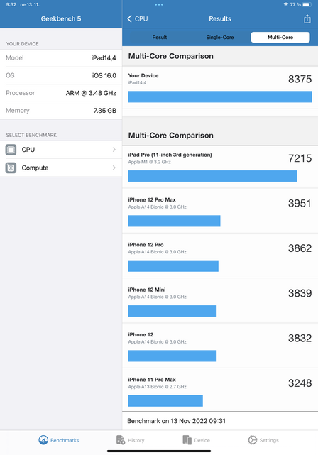 Apple iPad Pro (2022) 11\"