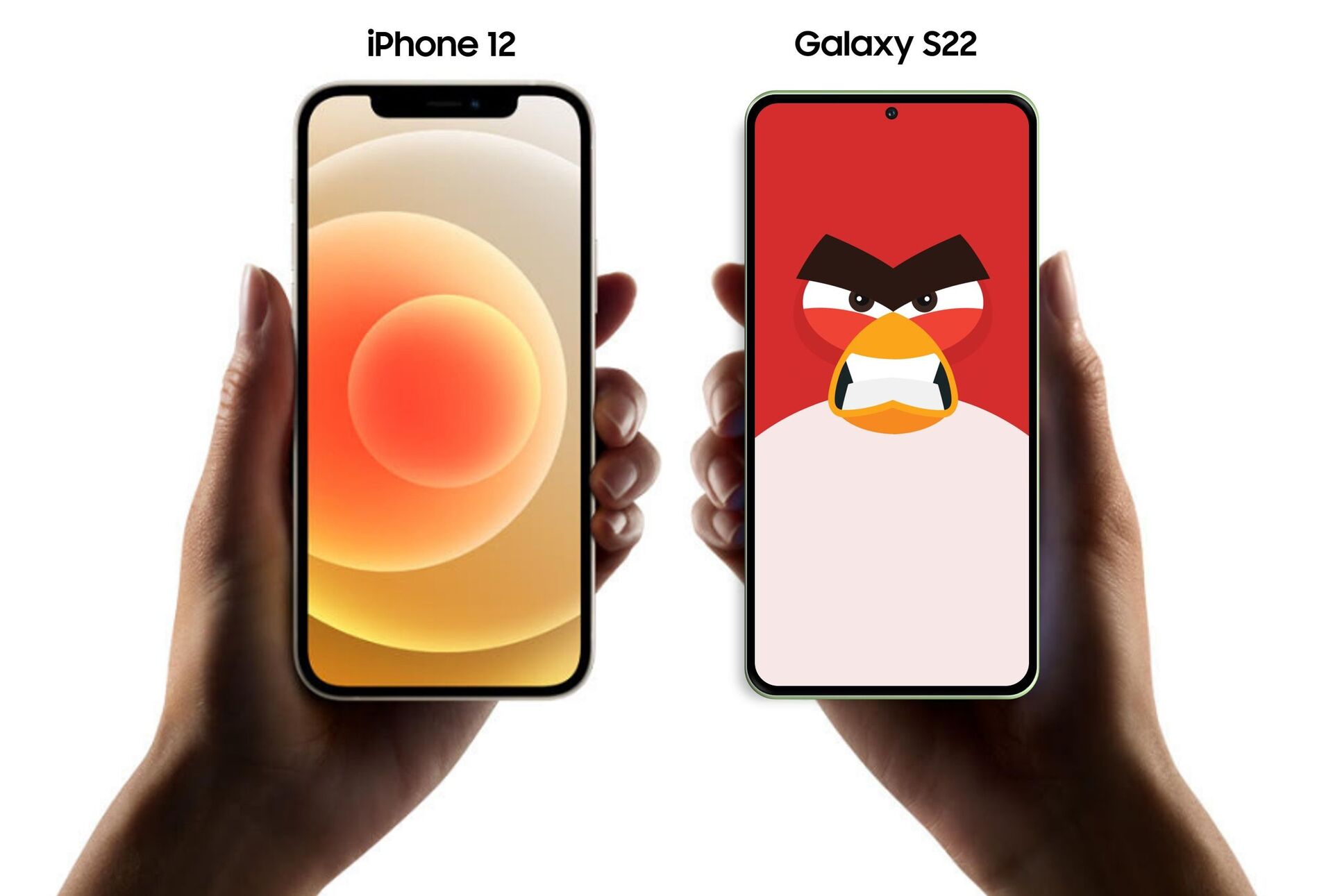 Apple iPhone 13 a Samsung Galaxy S22