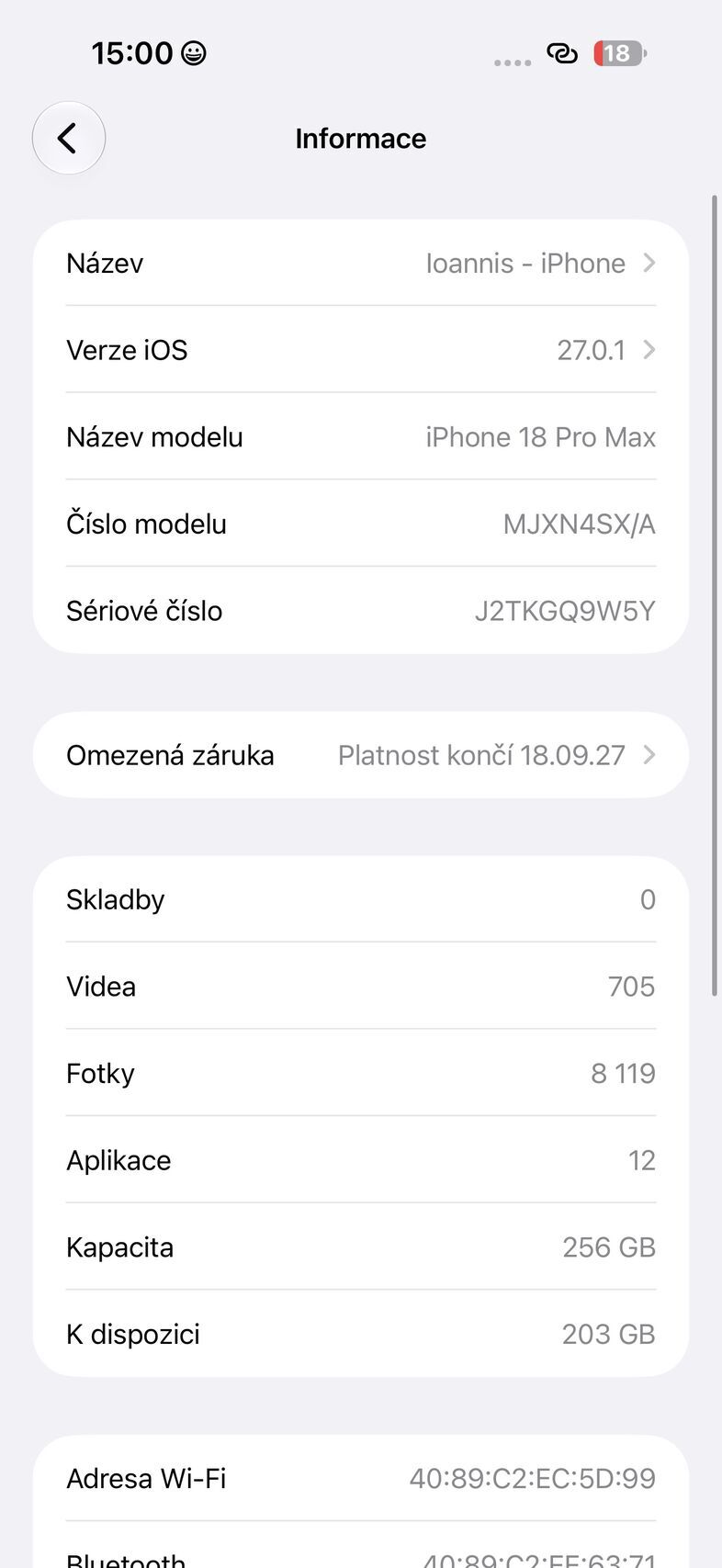 Apple iPhone 18 Pro Max