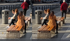 Apple iPhone 8 Plus vlevo a Samsung Galaxy Note8 vpravo