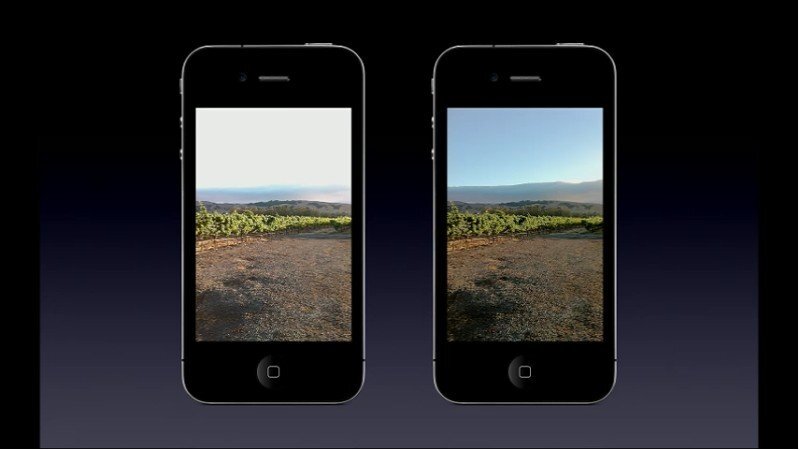 Apple iPhone HDR foto