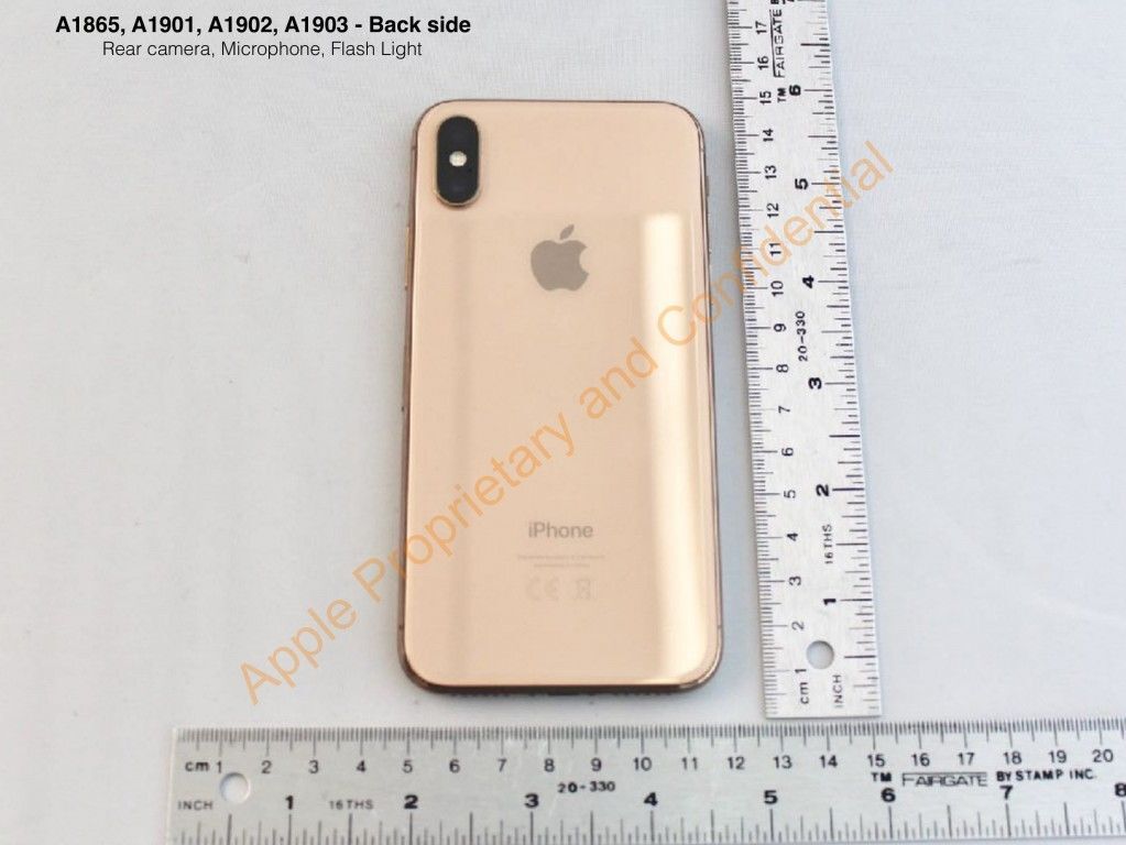 Apple iPhone X zlatý