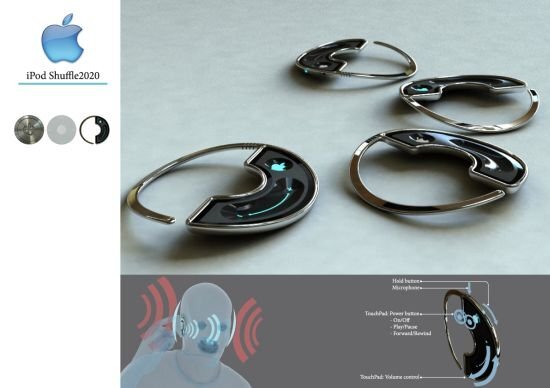 Apple ipod Shuffle 2020 koncept