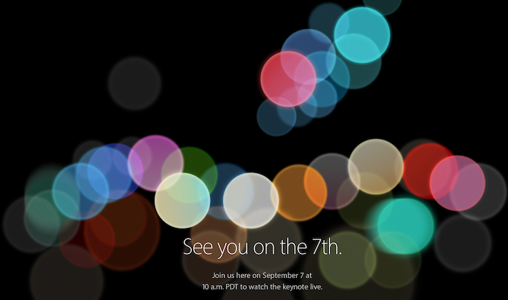 Apple keynote 2016