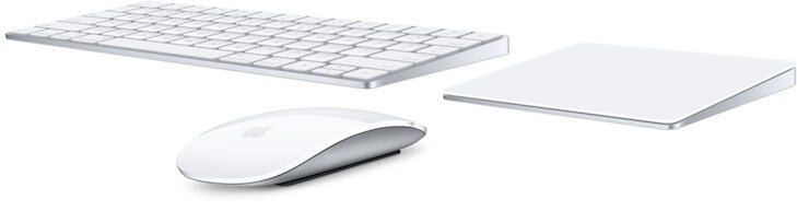 apple magic Keyboard, mouse, trackpad - malá