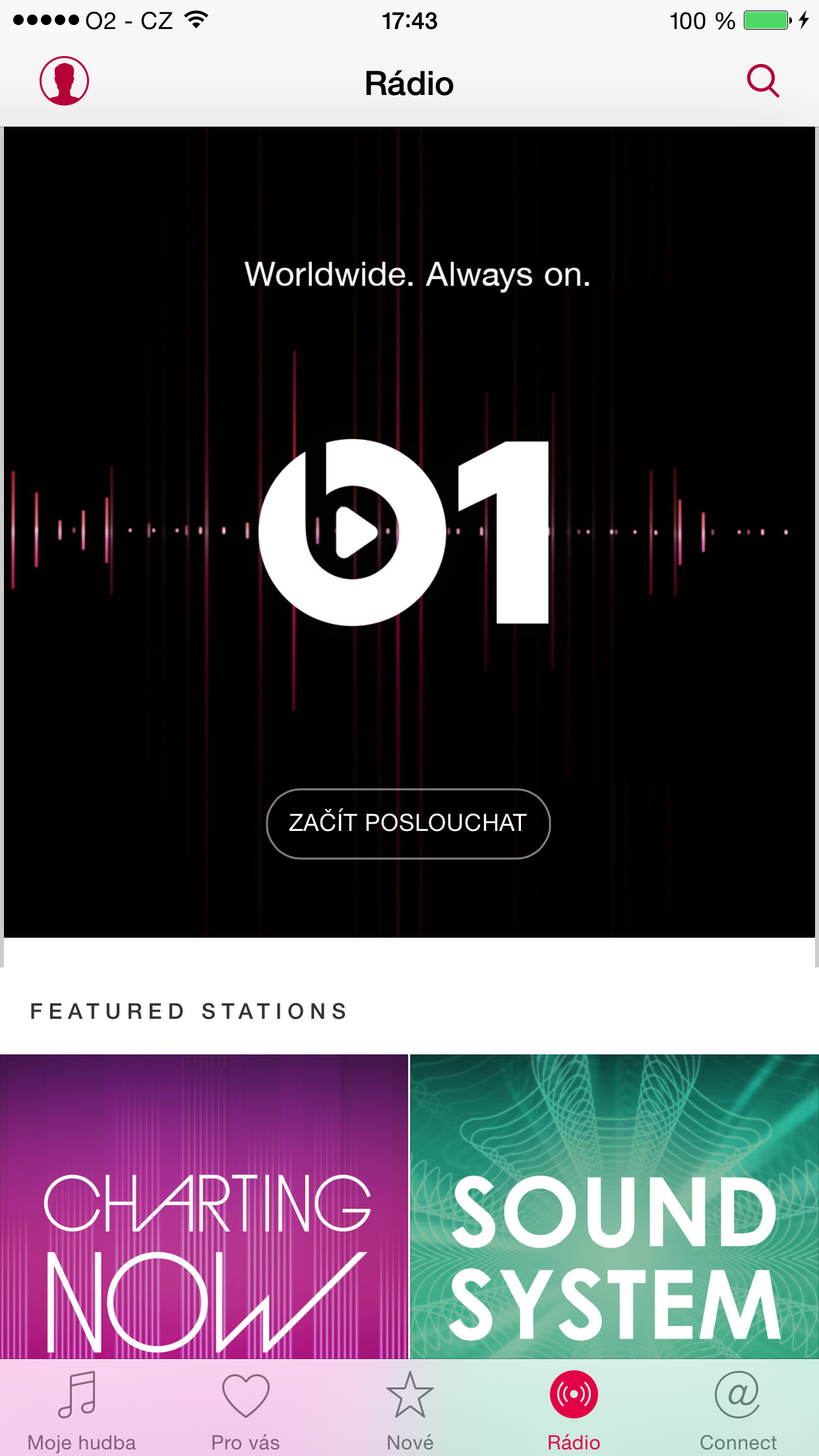 Apple Music screen
