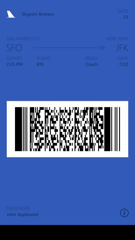 Apple Passbook