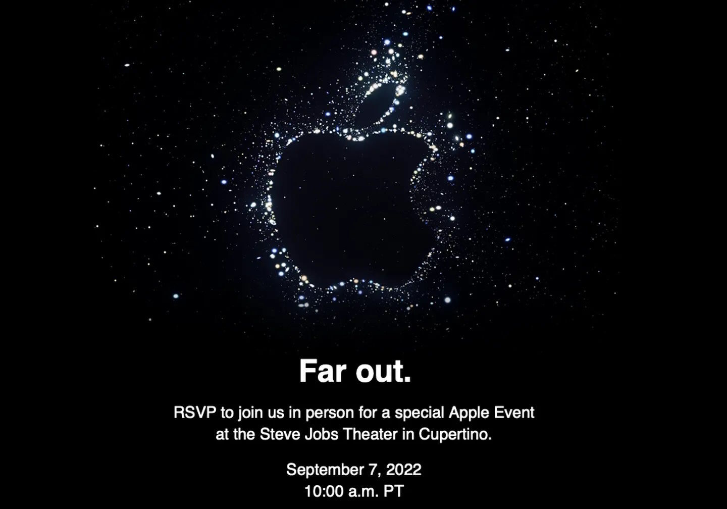 Apple pozvánka