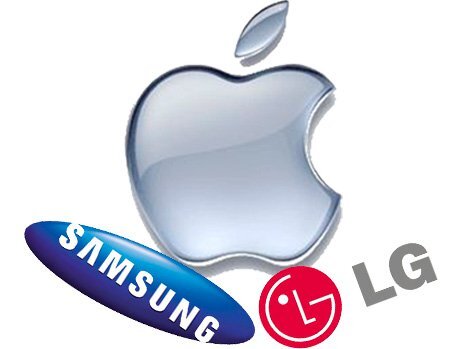 Apple, Samsung a LG