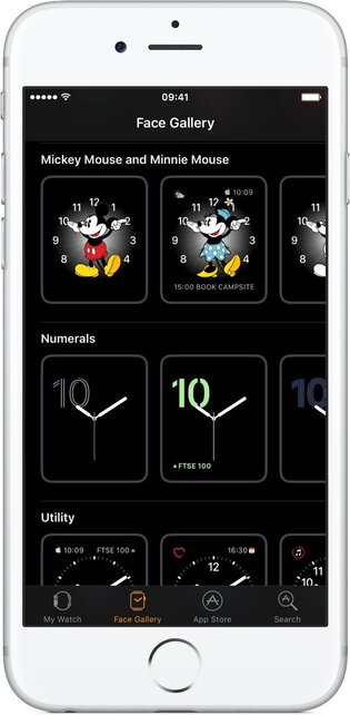 Apple Watch - aplikace watchOS