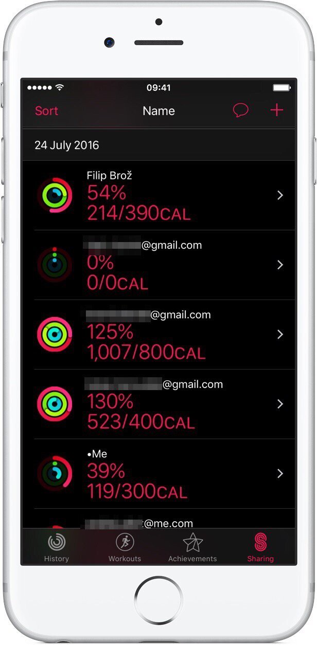 Apple Watch - aplikace watchOS