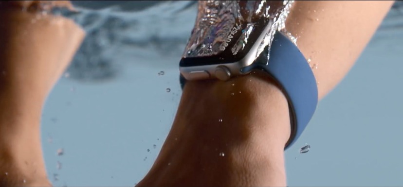Apple Watch 2 – vodotěsnost