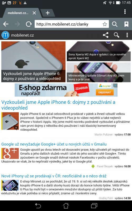 ASUS MeMO Pad 7 ME176CX