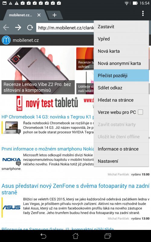 ASUS MeMo Pad 7 ME572C