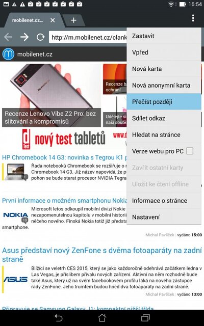 ASUS MeMo Pad 7 ME572C