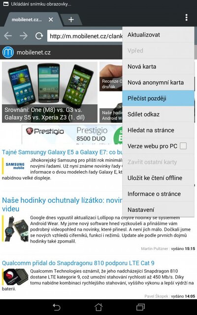 ASUS MeMO Pad 8 (ME581C)