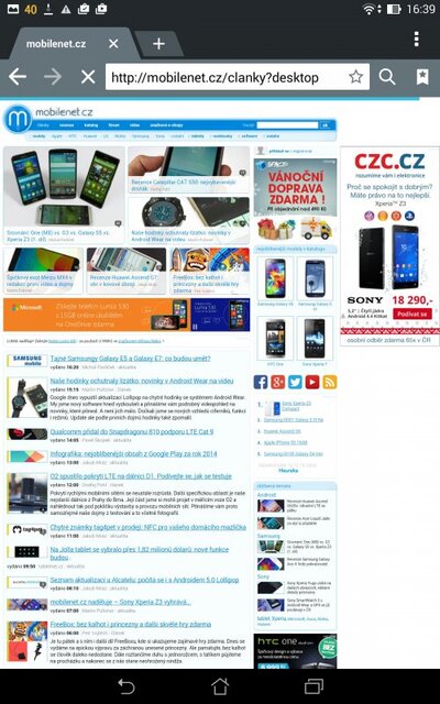 ASUS MeMO Pad 8 (ME581C)