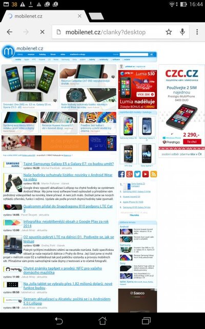 ASUS MeMO Pad 8 (ME581C)