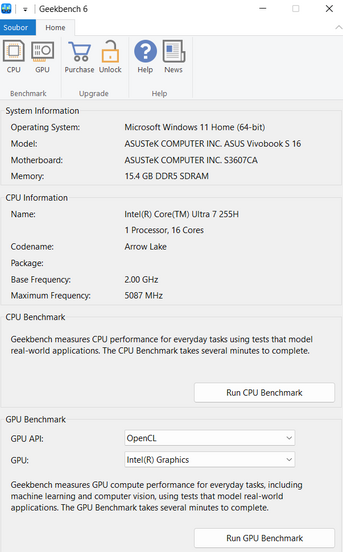 ASUS Vivobook S16 (S3607CA)
