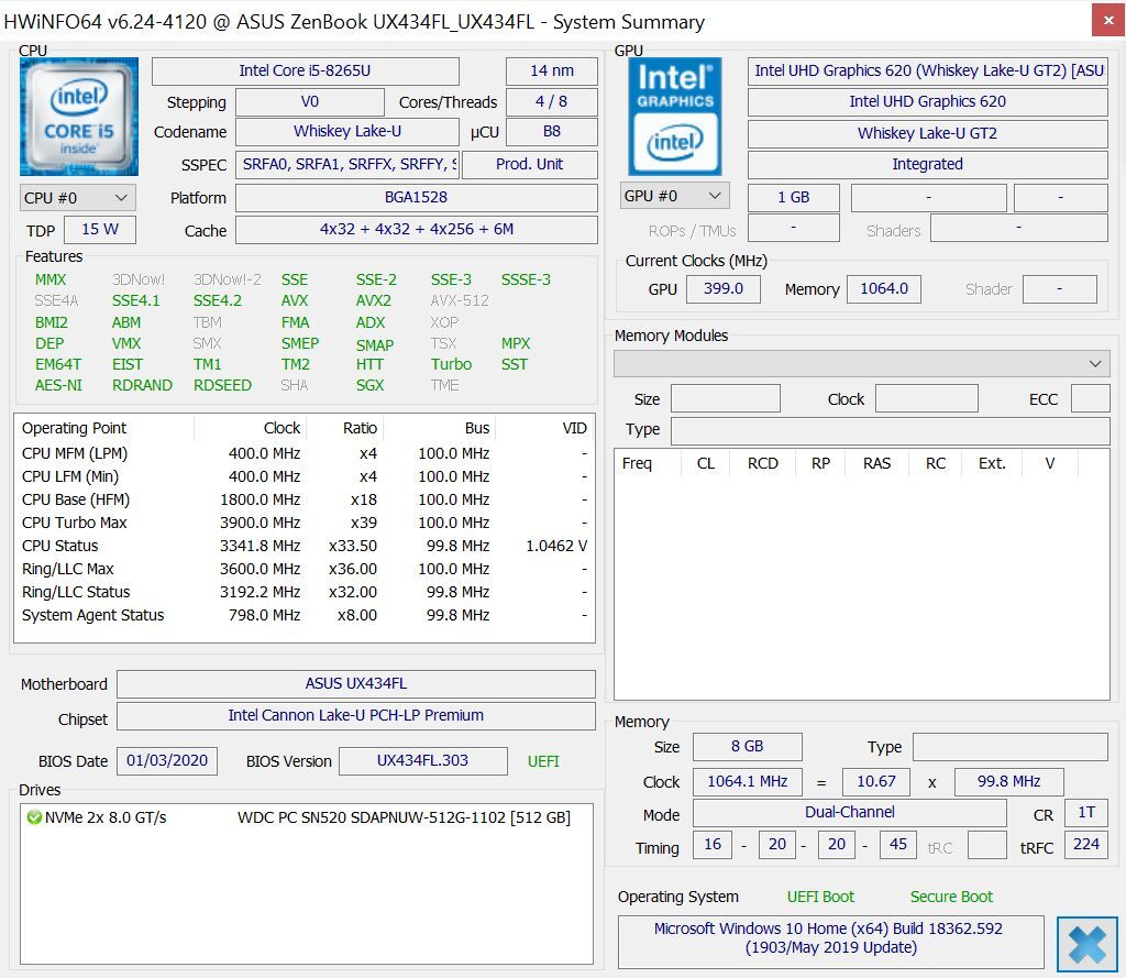 ASUS ZenBook 14 UX434FL