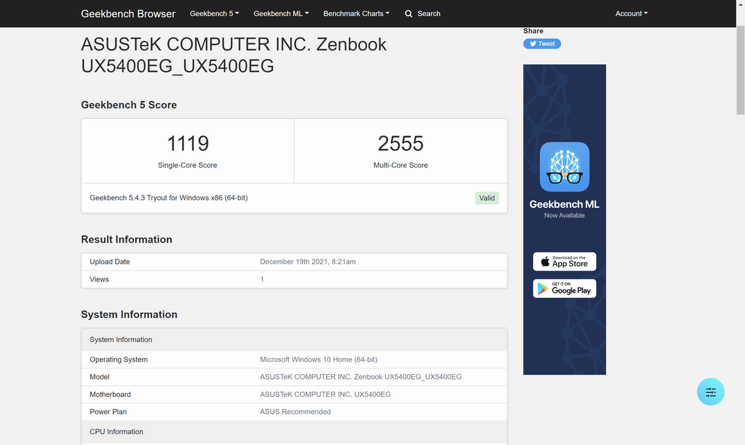 ASUS ZenBook 14X OLED
