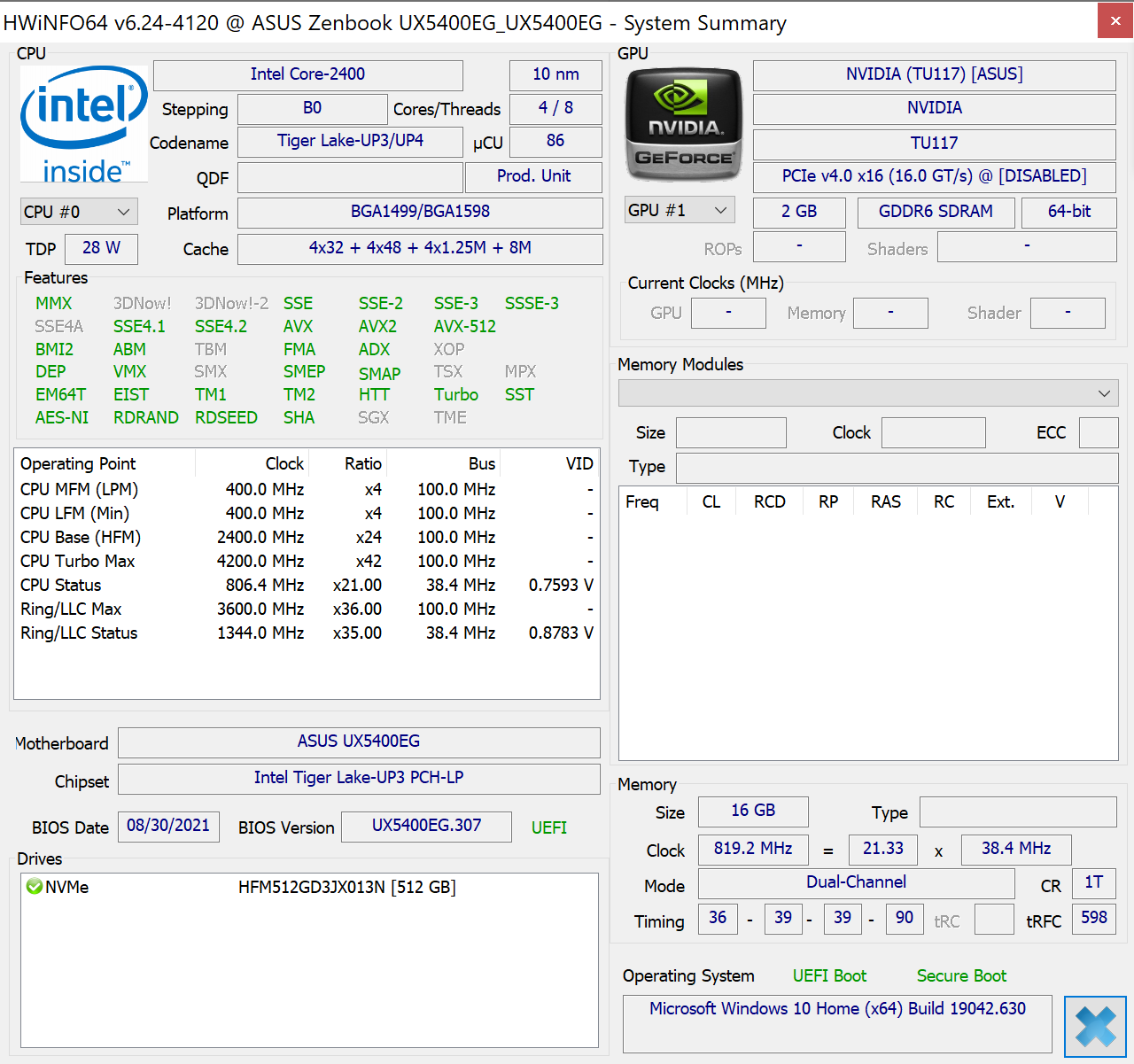 ASUS ZenBook 14X OLED
