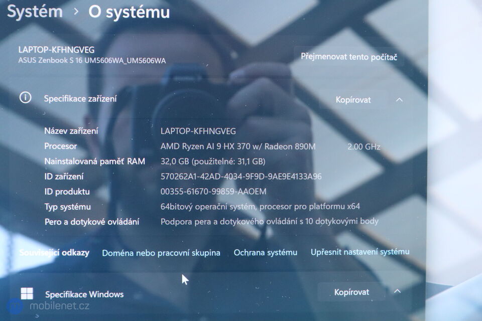 ASUS Zenbook S 16 (UM5606)