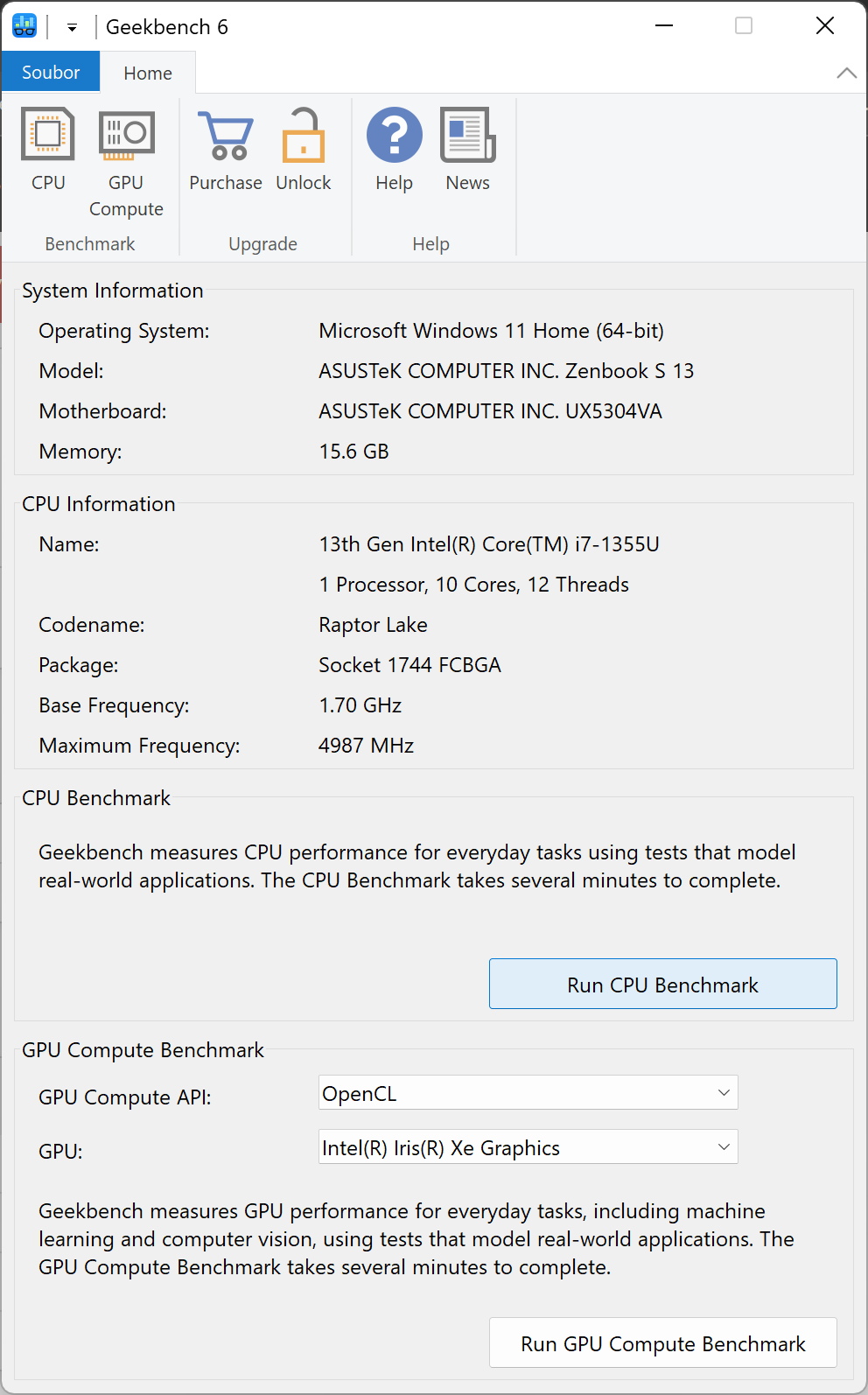 ASUS ZenBook S13 OLED