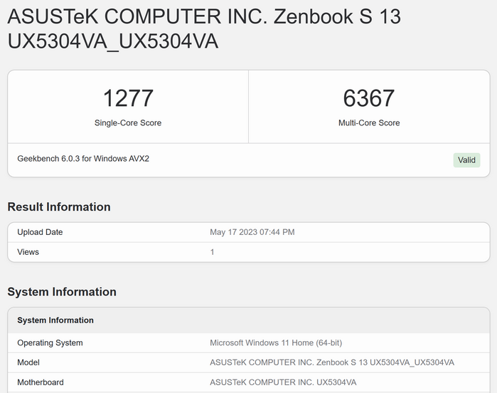 ASUS ZenBook S13 OLED