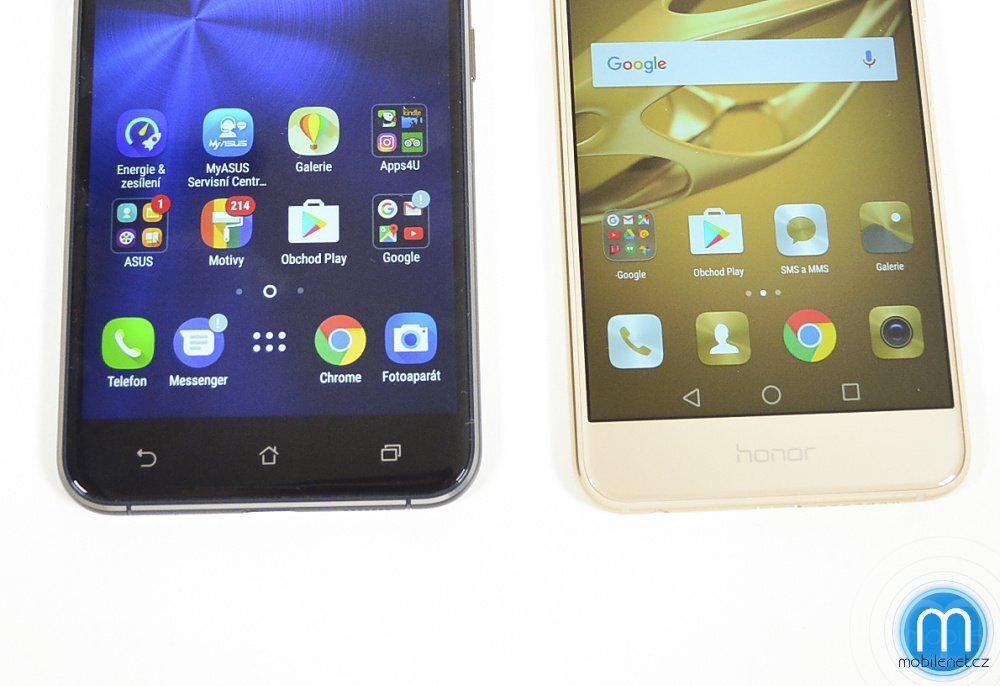 Asus ZenFone 3 a Honor 8 Preimum