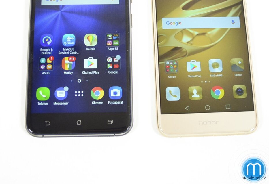 Asus ZenFone 3 a Honor 8 Preimum
