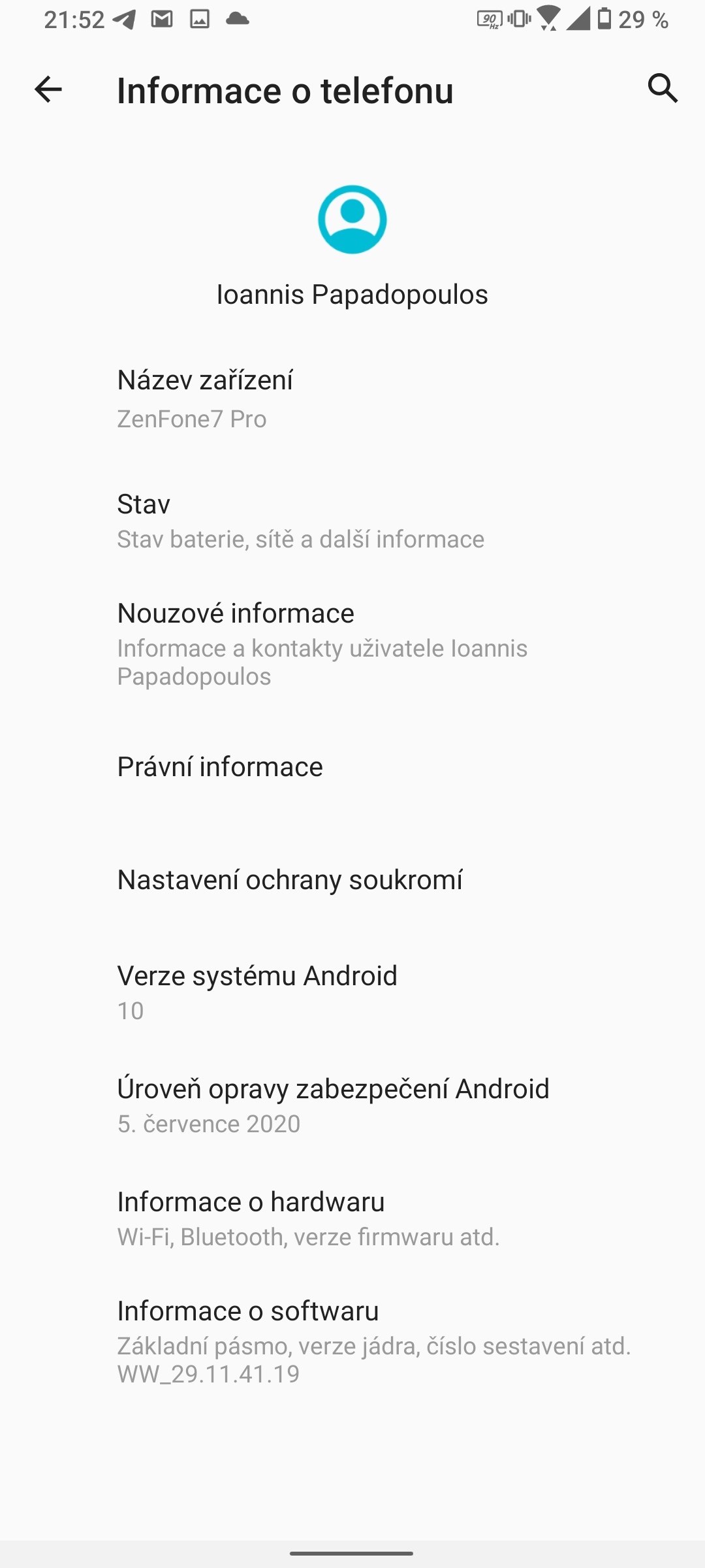 ASUS ZenFone 7 Pro