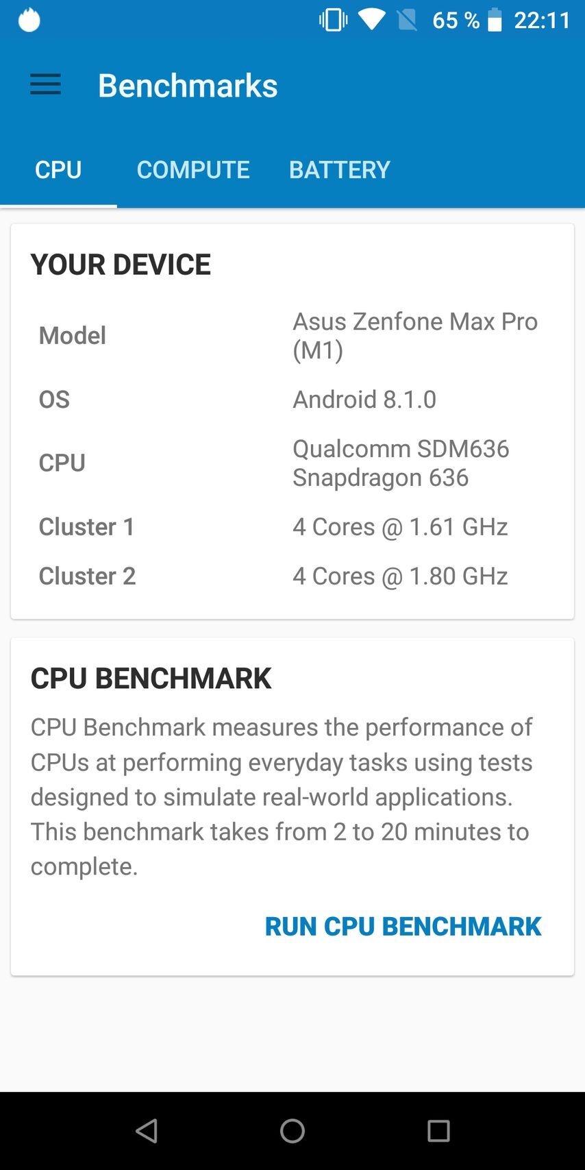 ASUS ZenFone Max Pro M1