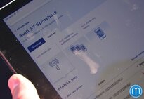 Audi správa NFC přístupů