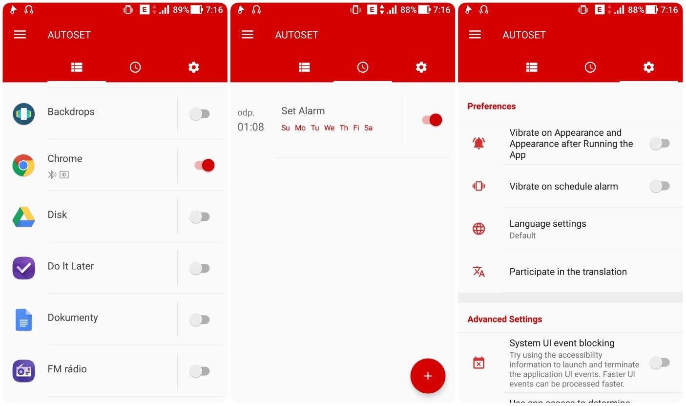 AUTOSET(Change auto settings)
