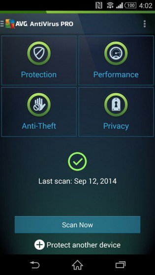 AVG AntiVirus PRO for Xperia™