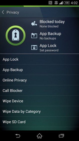 AVG AntiVirus PRO for Xperia™