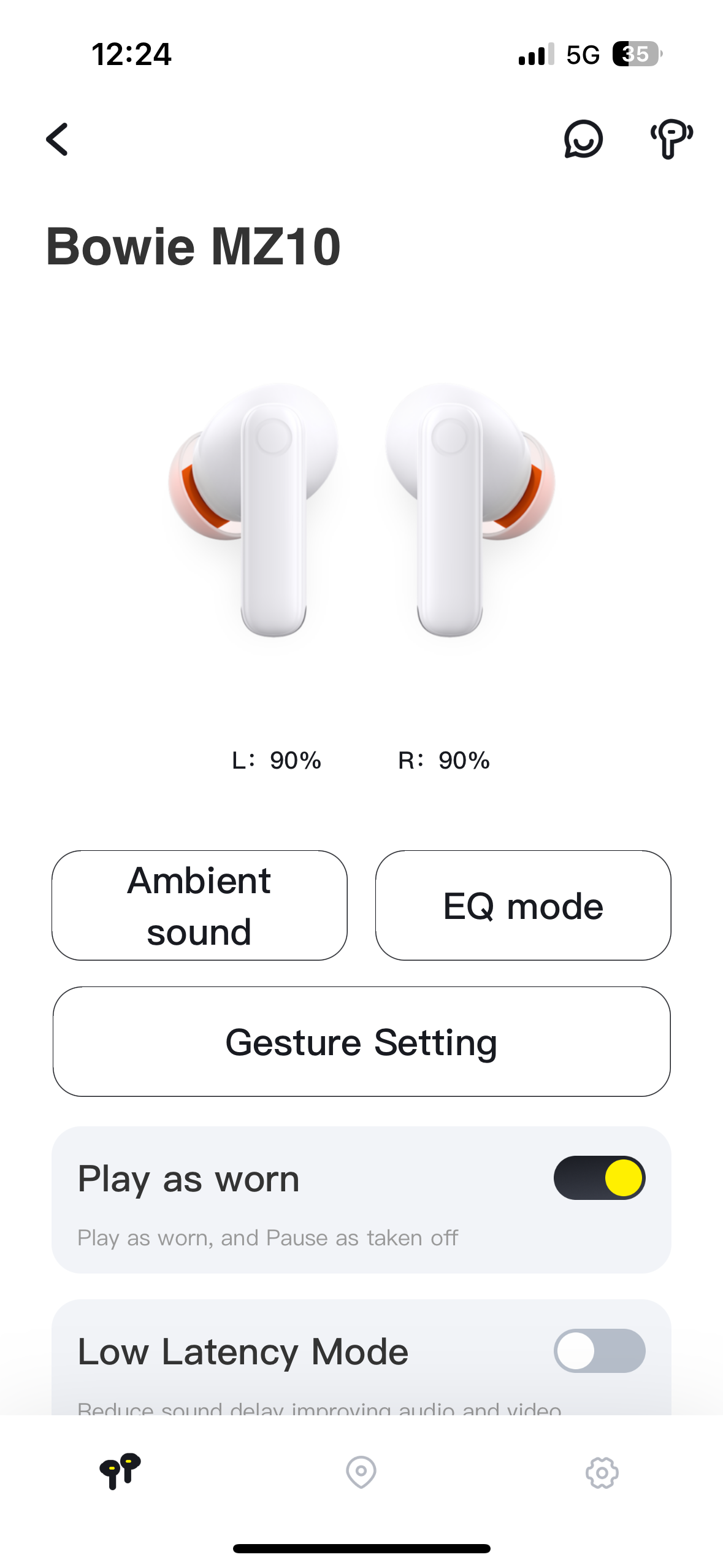 Baseus Bowie MZ10 (Sluchátka od T-Mobilu)