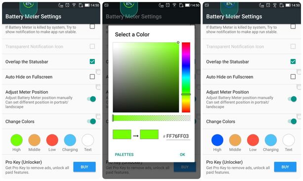Battery Meter Overlay